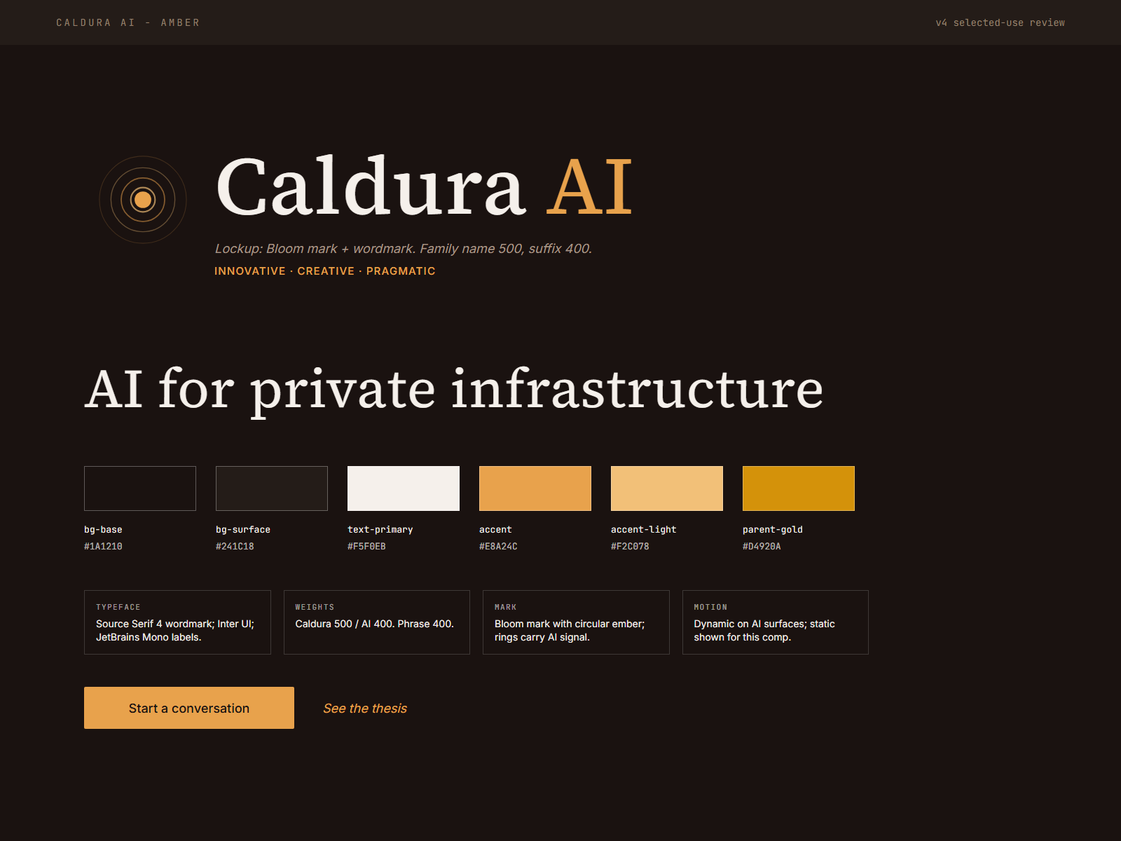 AI logo wordmark comp